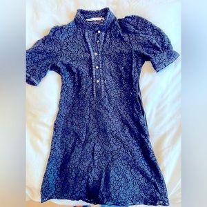 NWOT Zara lace black dress